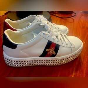 Authentic Cucci Studded Women’s Bee Aces shoes-37